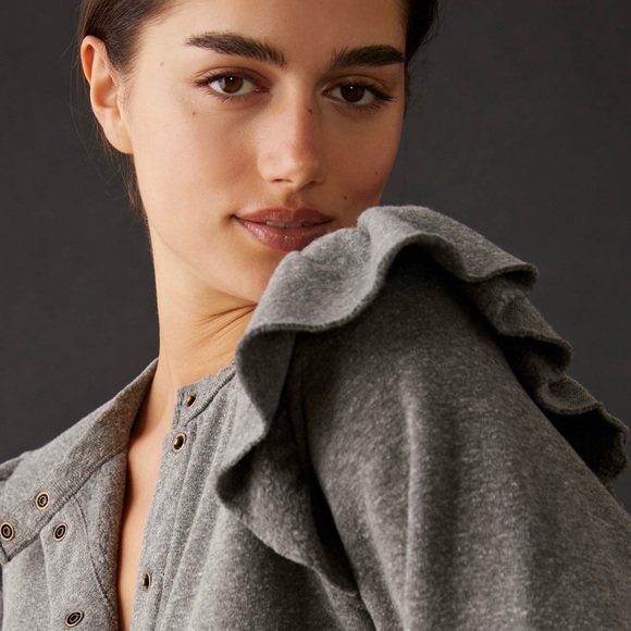 Clare V. Le Snap Cardigan Medium - Picture 2 of 10